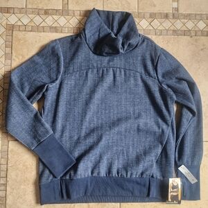 Avia Navy Funnel Neck Sweatshirt